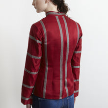 Load image into Gallery viewer, Zarif Red Silk Jacket