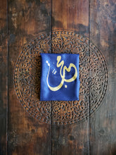 Load image into Gallery viewer, Zarif Silk Scarf with Calligraphy