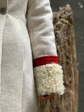 Load image into Gallery viewer, White 3/4 Length Wool Coat
